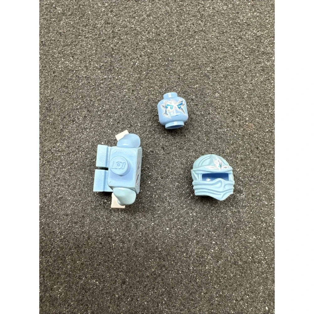 Lego Ninjago NRG Zane Minifigure (9590) Njo 0069 VG Authentic - Rare